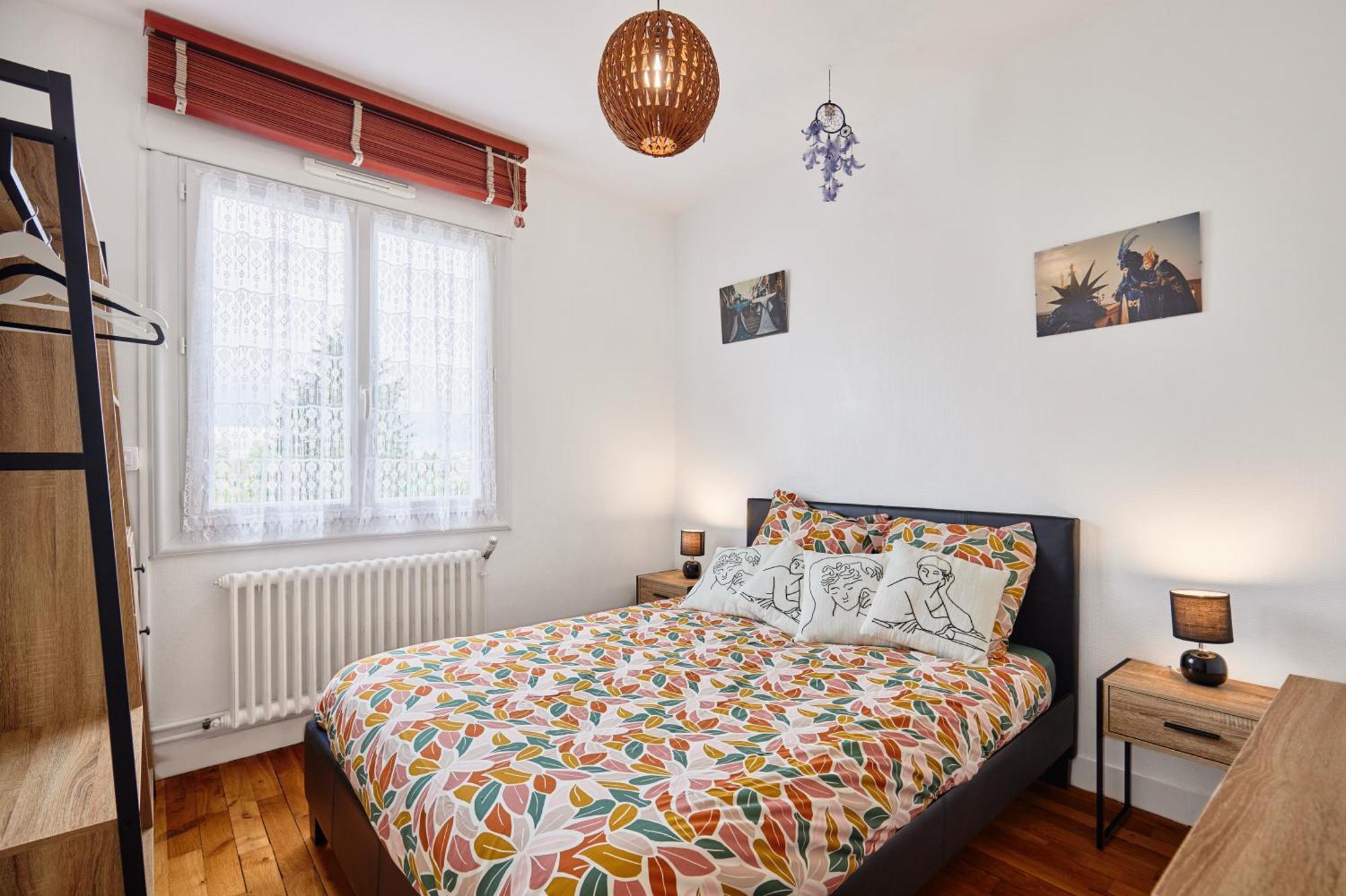 בורג-אן-ברס Les Hirondelles - 2 Chambres, 3 Lits, Climatisation Et Balcon מראה חיצוני תמונה